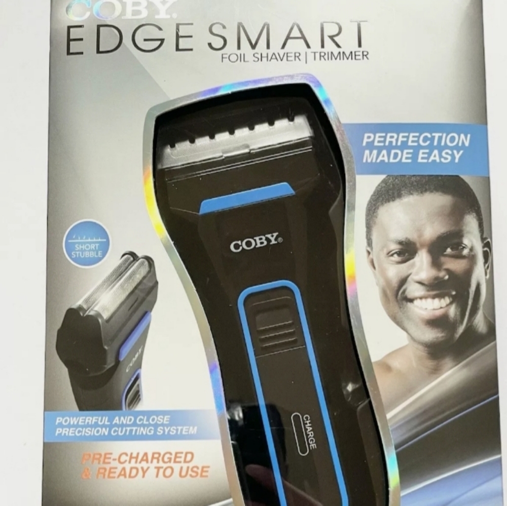 Coby Edge Smart Hair Beard, Black Color.